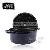 Hot Sale Trionfo Blue Cast Iron Enamel Pot thumbnail-3
