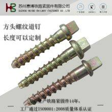 Railroad Fasteners Screw Spikes Square Rectangular Hex and Dome Heads Spikes Dog Spike Ss25 Ss8 DHS35 Sdu9 thumbnail-2