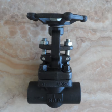 ANSI API Globe Valve 150LB1600LB Forged Steel SS A105 Threaded Socket Weld Integrated High Temperature Power Station Globe Valve thumbnail-3