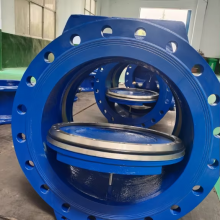 HH47X Ductile Iron DN500 DN700 Tilting Disc Non Return Check Valve Flange Sewage Check Valve for Water Pump thumbnail-4