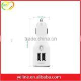 Fast 2 Usb 5v 2a Car Charger for Mobile Phone