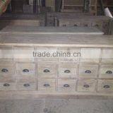 RE-1526 Vintage Living Room Furniture Recycled Elm Cabinet With 18 Drawers Most Popular thumbnail-1