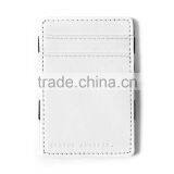 White Classic Genuine Leather Flip Wallet thumbnail-1