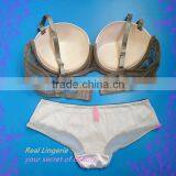 Sexy and Fashion Plus Size Bra Set thumbnail-2