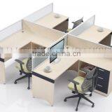 Classic High Quality Standard Size Wood Office Desk Divider Workstation(SZ-WS311) thumbnail-3