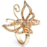 Cheap Price Personalized Butterfly Shaped CZ Diamond Ring