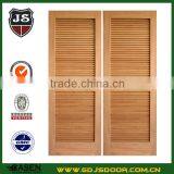 Economic White Color Simple New Design Wooden Flat Exterior Louvered Door on Sale thumbnail-6