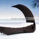 Sale Sun Lounger Cheap Rattan Garden Furniture (DH-9568) Quality Choice thumbnail-2