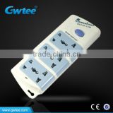High level surge protector multiple socket extension cord