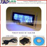 LED Desk Message Board/led Crystal Box Message Sign/led Running Message Sign thumbnail-3