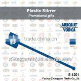 ABSOLUT Square Top Stirrer Gift Promotion Stirrer /plastic Stirrer