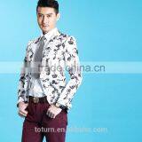2016 Latest Blazer for Men Fancy Printed Men Blazer Casual Blazer Men thumbnail-2