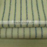 Woven Polyester Paint Roller Fabric With Grey Stripe 850g/sqm-14mm