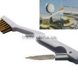 High Quality Wire Brush & Drawknife BBQ Charcoal Gas Burner Blower Cover Grill Light Portable thumbnail-1