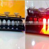 8LED High-power Suction Cup Strobe Strobes Front Windshield Sucker Lights Flash LED Car Lights
