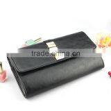 Handcee Hot Sales Black PU Shoulder Bag For Lady Handbags Winter 2015 thumbnail-4