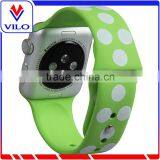 For Apple Watch Best Selling Fashion Design OEM Silicone Watch Strap Watch Band thumbnail-3