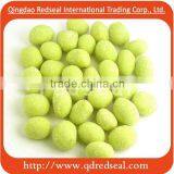 Coated Peanuts With Wasabi Flavor