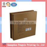 High Quality Printing Packaging Brown White Card Paper Box thumbnail-3