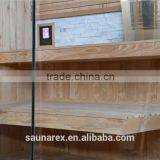 Hemlock Traditional Sauna Room With Glass thumbnail-2