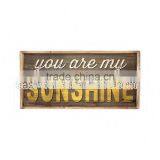 Nice Quality Handmade Wooden Treasure Chest Craft Mr & Mrs Vintage Wood Sign For Wedding Decoration Quality Choice thumbnail-2