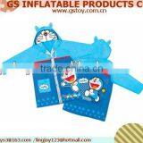 PVC Kids Blue Raincoat EN71 Approved
