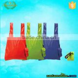 wholesale 210d polyester fold up shopping bag