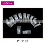 500 Pcs Clear Half Transparent Half Covered Acrylic UV Gel Manicure False French Nail Tips thumbnail-2