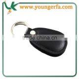 Handmade Leather Keychain With Customer Logo for Promotional Gifts