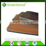 Greenbond Hot Sale Wooden Aluminium Composite Panels thumbnail-1