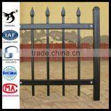 the cheap beautiful Galvanized Steel Black Security Fence