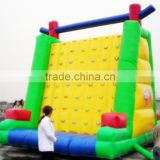 QH-CW-25-6m height inflatable amusement park rock climbing mountain for sport games