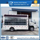 Made in China 4x2 chassis mobile led screen truck sale