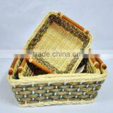 Vietnam Manufacturer Wholesale Square Rattan Tray
