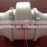 Ball Bearing Motor Plastic Mix-Flow Inline Duct Fan thumbnail-1