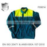 Polyester Fabric Long Sleeve hi Vis Work Clothes thumbnail-2