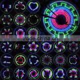 Bike Wheel LED Lights Spoke Light Rim Light RGB 48 LEDs 48 Patterns thumbnail-3