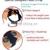 Cardboard V2, Version 2 or V2.0, Newest 3D VR Virtual Reality Glasses, Nose Pad, NFC ,head Strap QR Code thumbnail-4