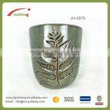 Home & Garden Glazed Ceramic Terracotta Flower Pot, Crackle Glazed Ceramic Flower Pot thumbnail-1