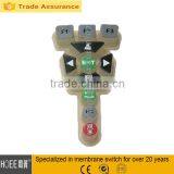 Low Cost and Reliable Top Overlay Tactile Bttons Waterproof LED Membrane Keypad Switch Rubber Key Cover the Enclosure thumbnail-4