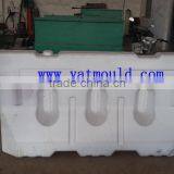 Blow Moulding Traffic Plastic Barrier,blow Moulded HDPE Road Barrier Blow Mould thumbnail-1