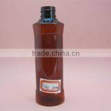 Personal Care Amber Color 3.5 oz 100ml PET Plastic Bottle With Spray Pump thumbnail-1