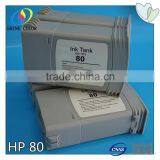 350ML HP80 Compatible Ink Cartridge for HP Desigjet 1000 1050 1055 C4846A C4847A C4848A C4871A thumbnail-1