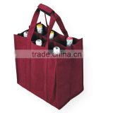 Knitting wine bag bag for wine promotional wine bag