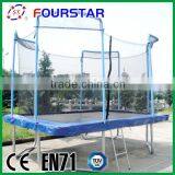 8x12 New Square Bungee Jumping Trampoline thumbnail-1