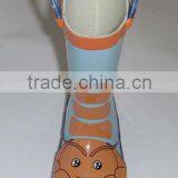 Cartoon Printing Wonderful Kids Long Boot