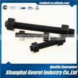 High Temperature Applications M42 2 Grade 8.8 Black Oxide Full Thread Rod Couplers