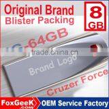 Original Brand CZ71 Cruzer Force 8GB USB Flash Drive 64GB 4GB 16GB 32GB Real Capacity With Blister Packing Wholesale OEM USB Key