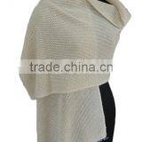 Floral Crochet Knit 100% Mongolian Cashmere Shawls