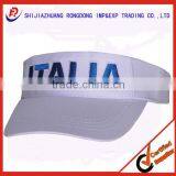 3D Embroidery Peak 100% Cotton Twill Custom Sun Visor for Promotion thumbnail-1